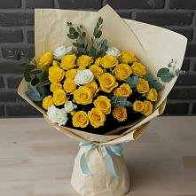 Букет цветов из:  Розы в Леонихе