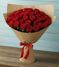 Букет Красные розы Милано в Леонихе