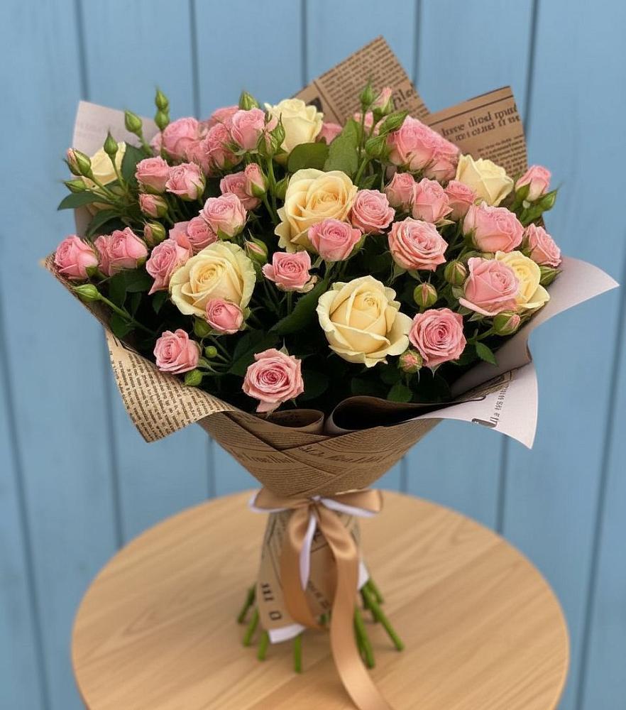 Букет цветов из: Розы в Леонихе