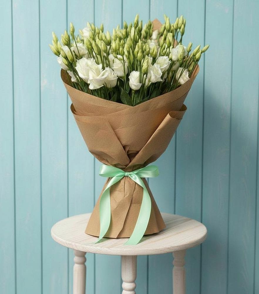 Букет цветов из: Лизиантусы в Леонихе