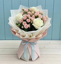 Букет цветов из:  Розы в Леонихе
