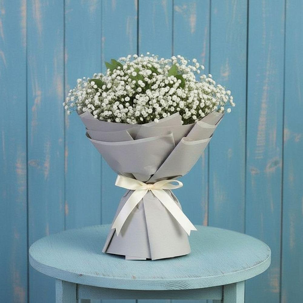 Букет цветов из: Гипсофила в Леонихе