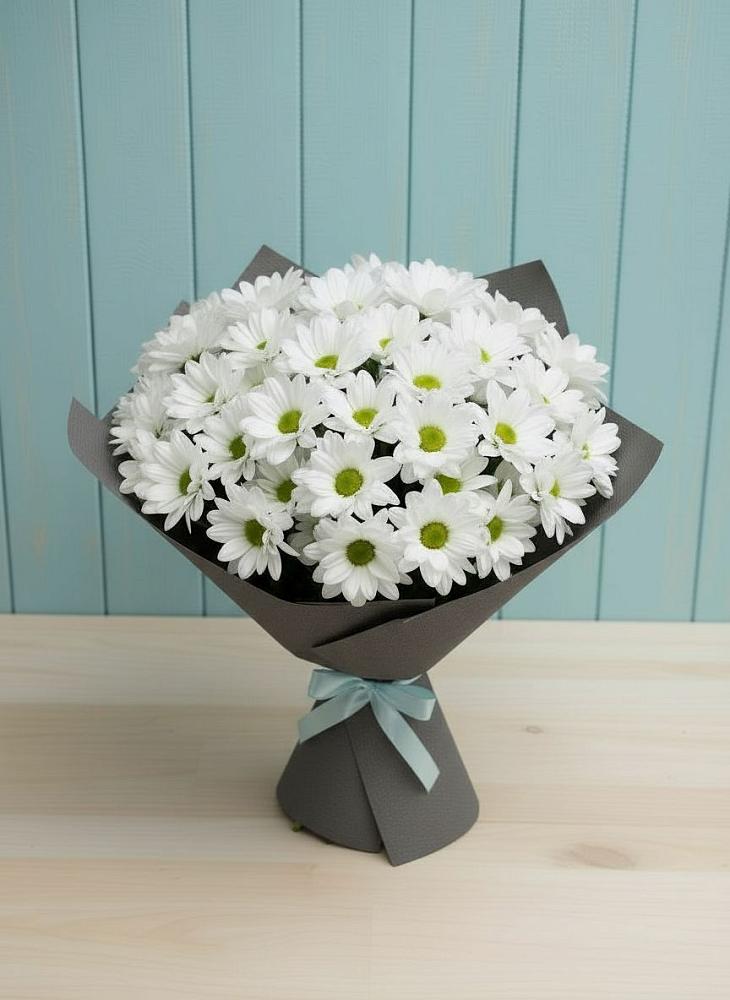 Букет цветов из: Хризантемы в Леонихе