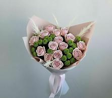 Букет цветов из:  Розы и Хризантемы в Леонихе
