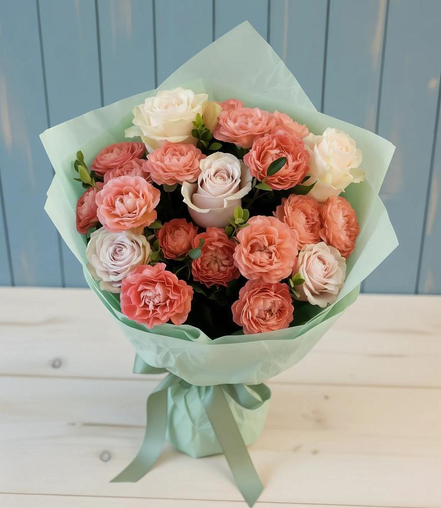 Букет цветов из: Розы в Леонихе