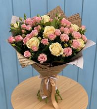 Букет цветов из:  Розы в Леонихе