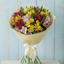 Букет цветов из:  Альстромерии в Леонихе