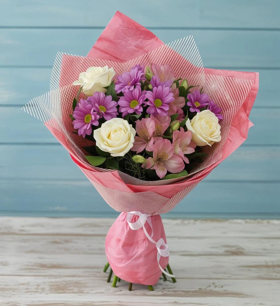 Букет цветов из: Герберы в Леонихе