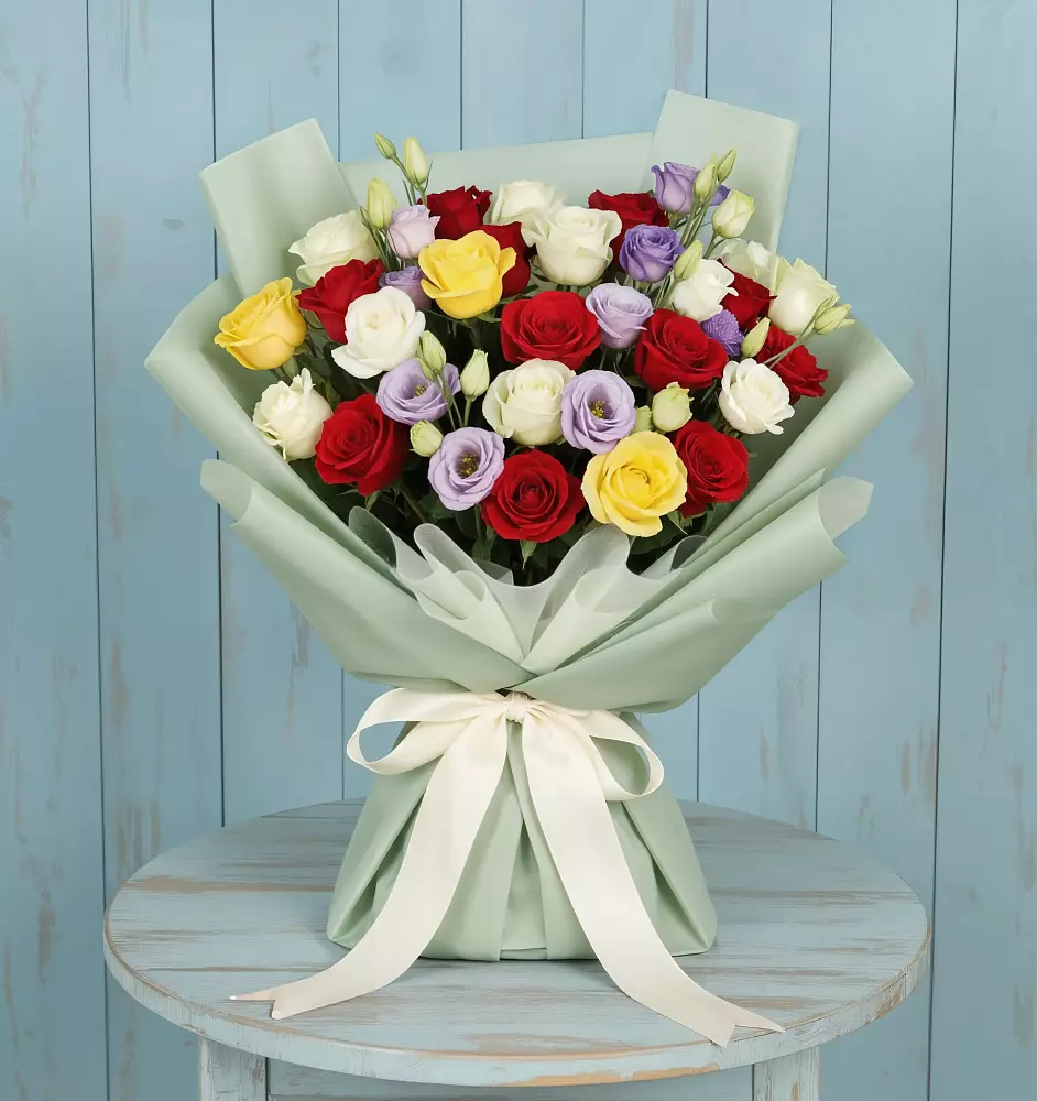 Букет цветов из: Розы в Леонихе