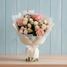 Букет цветов из:  Розы в Леонихе