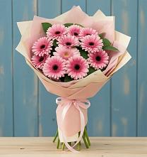 Букет цветов из:  Герберы в Леонихе