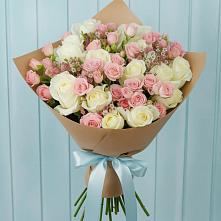 Букет цветов из:  Розы в Леонихе